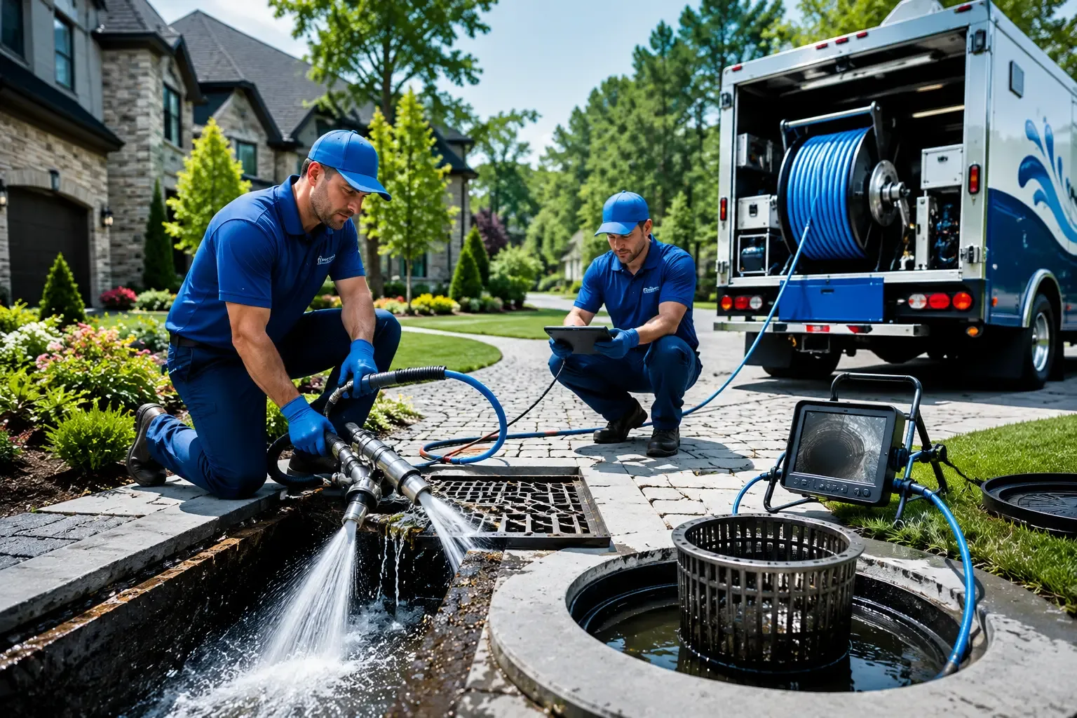 Local outdoor drain cleaning professionals in Eatontown, NJ